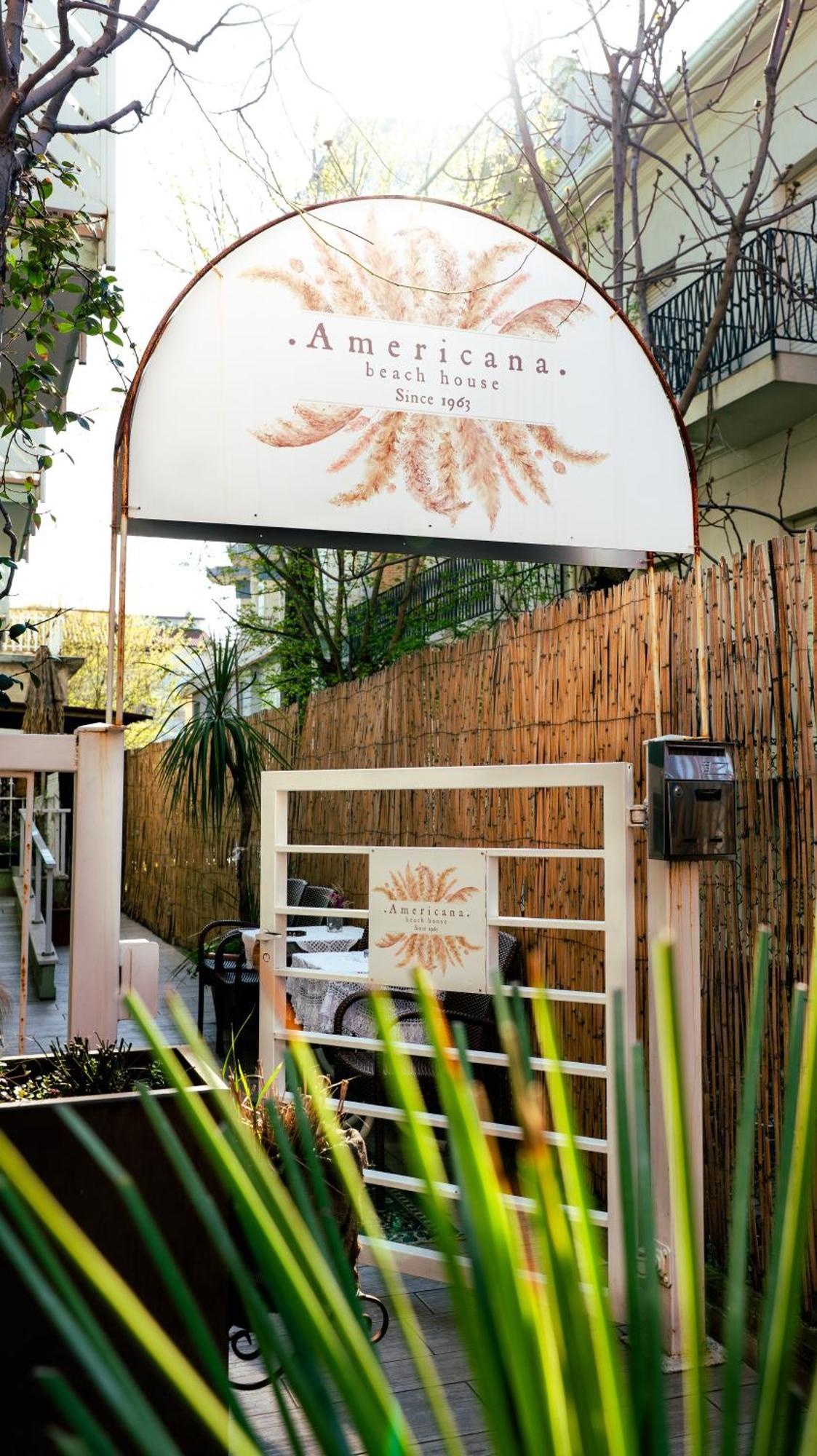 Americana Beach House Rimini Exterior foto